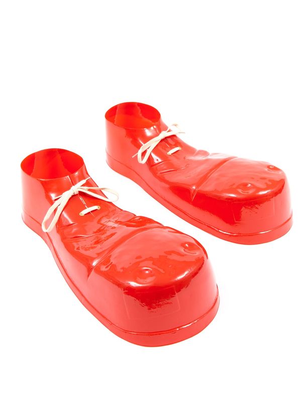 Überzieh-Plastikschuhe Clown