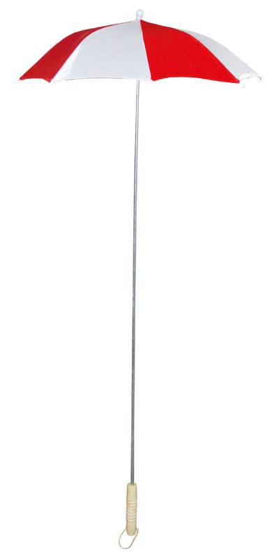Paraplu rood wit 105 cm