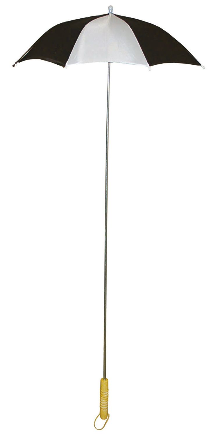Paraplu zwart wit 105 cm Paraplu zwart wit 105 cm