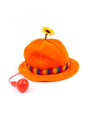 Clownhut Happy (zum Spritzen)