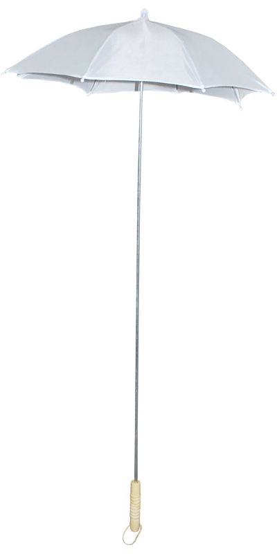 Paraplu wit grijs 105 cm