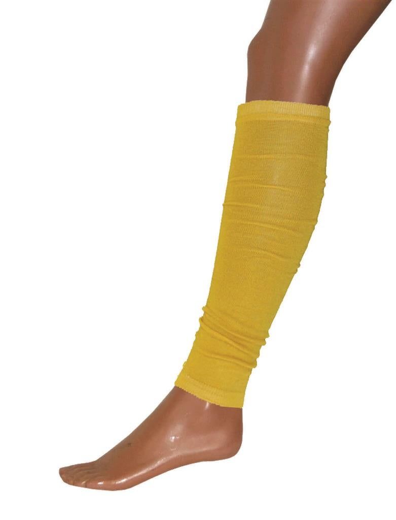 Beenwarmers geel 50 cm Beenwarmers geel 50 cm