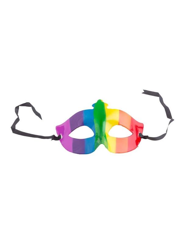 Maske Regenbogen