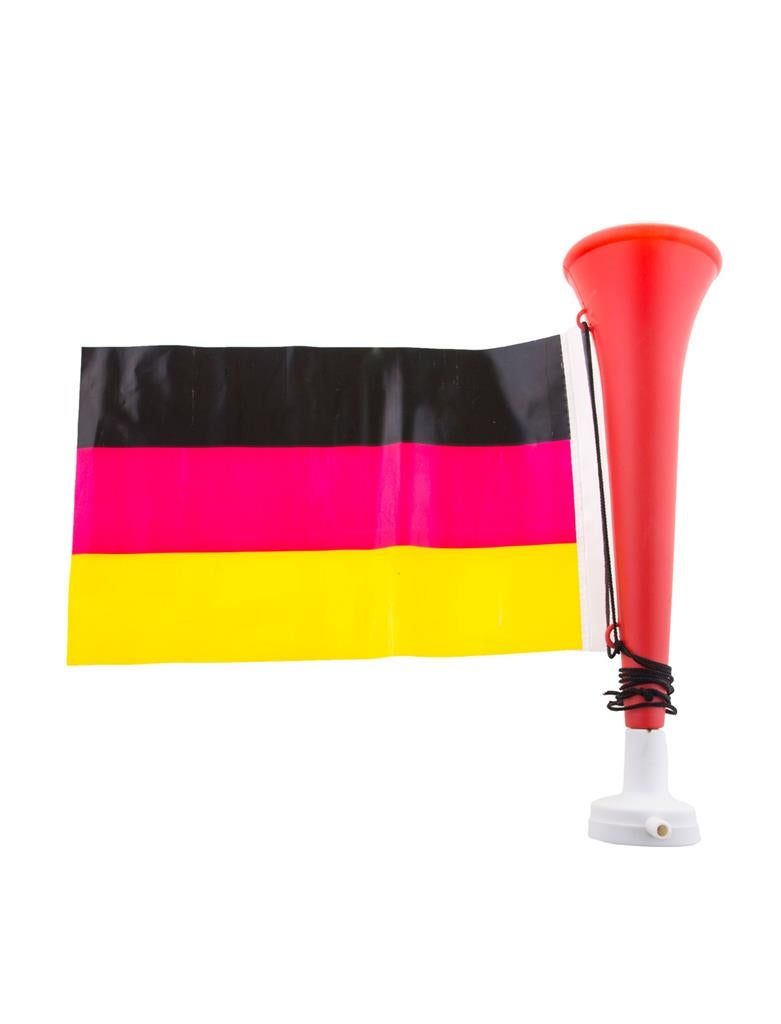 Voetbaltoeter Duitsland met vlag