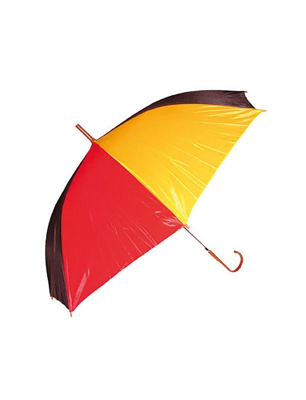 Regenschirm Rot/Gelb/Schwarz