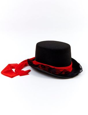 Hut Amazone mit rotes band