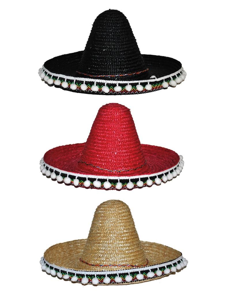 Sombrero Diego 60cm 3 Farben