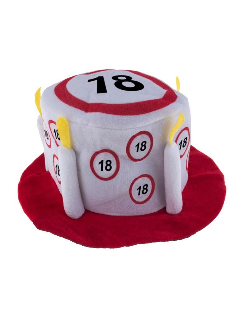 Zylinder Verkehrsschild 18. Geburtstag