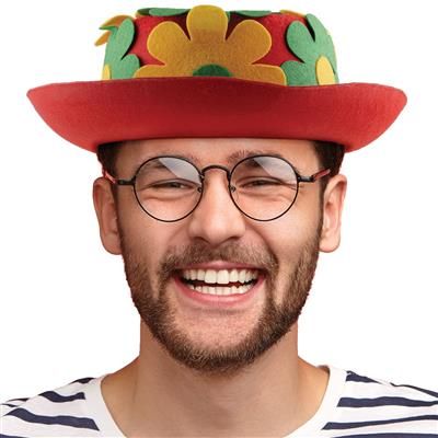 Clownhut Blumen