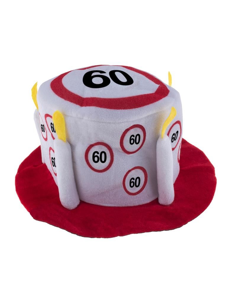 Zylinder Verkehrsschild 60. Geburtstag