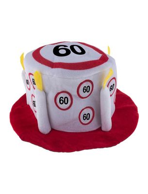 Zylinder Verkehrsschild 60. Geburtstag