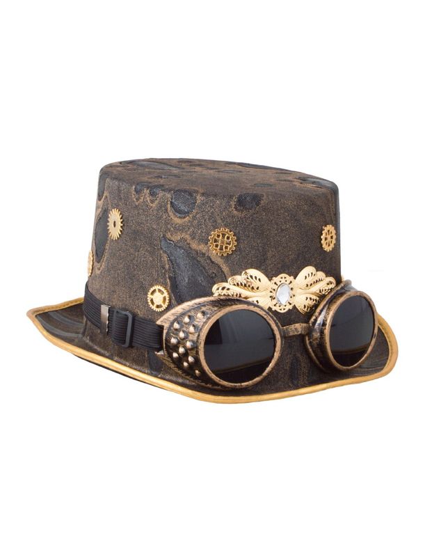 Steampunk Zylinder mit Brille