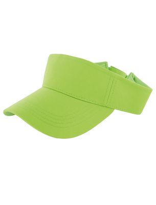Zonneklep fluo groen Zonneklep fluo groen