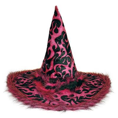 Hexenhut Schwarz/Pink Hexenhut Schwarz/Pink