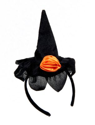 Haarreif Mini-Hut Hexe