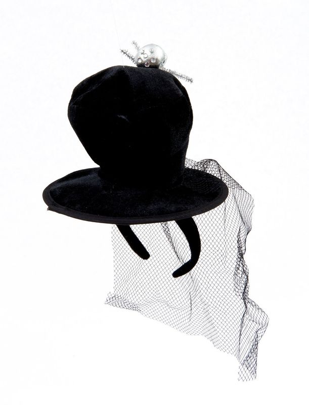 Haarreif Mini-Hut Spinne