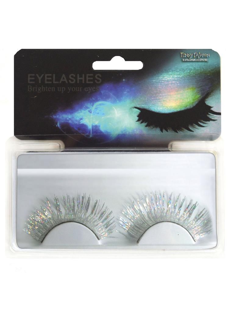 Wimpern Silber