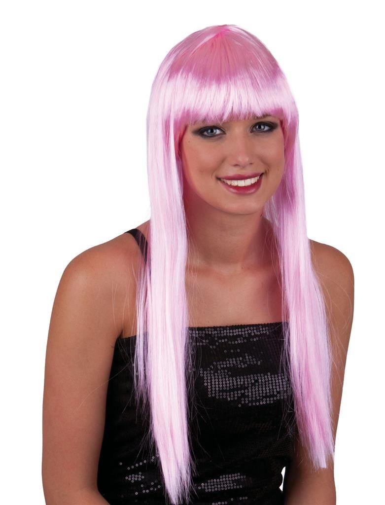 Pruik pretty pony roze Pruik pretty pony roze