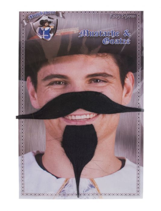 Schnurr- und Kinnbart Musketier