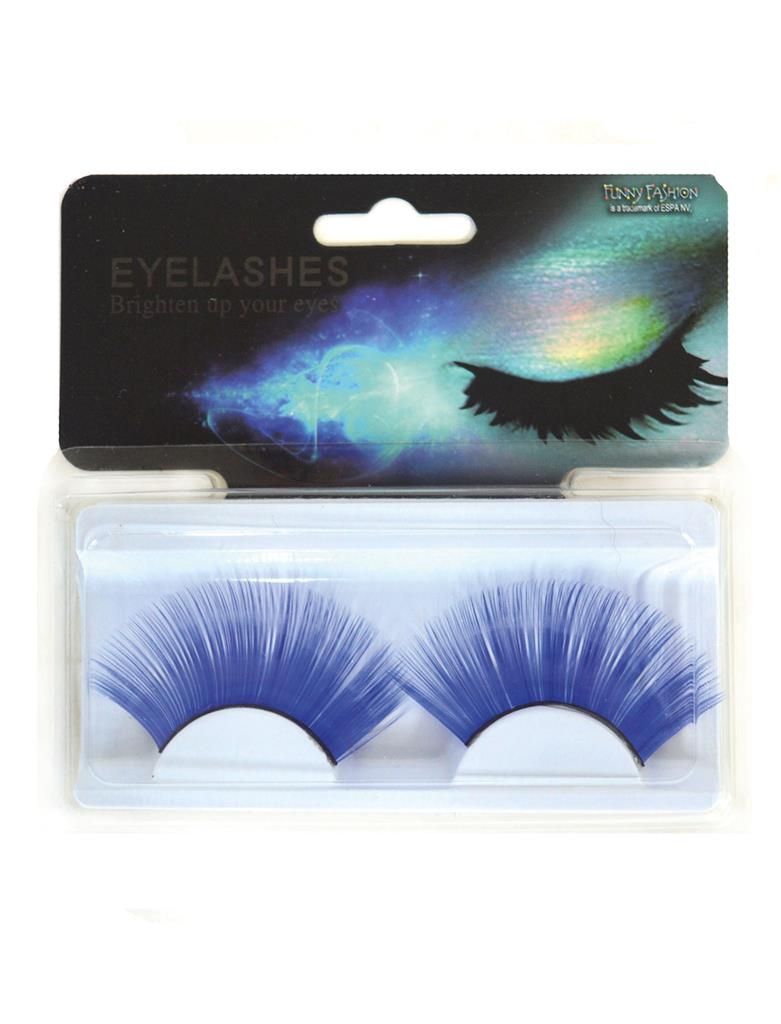 Wimpern Blau