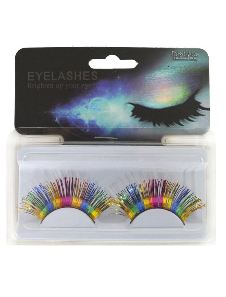 Wimpern Regenbogen