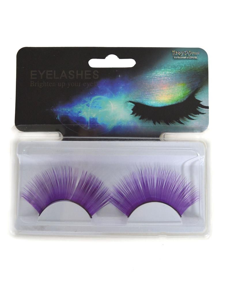 Wimpern Lang Lila