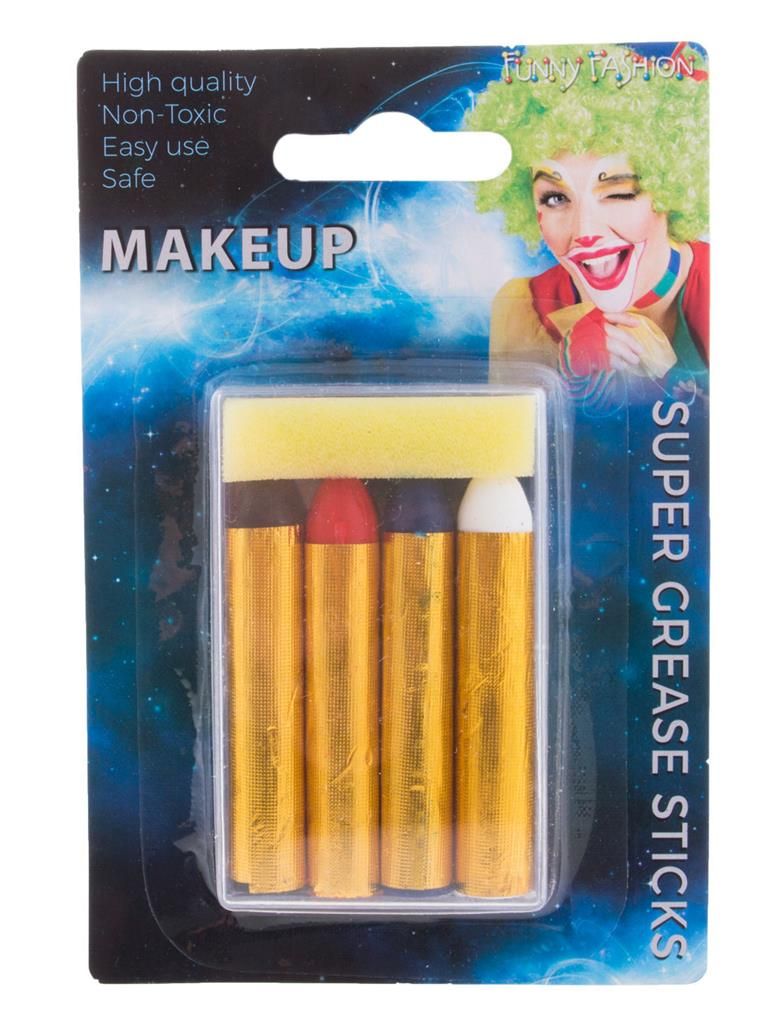 Set Make-up potloden 4 kleuren