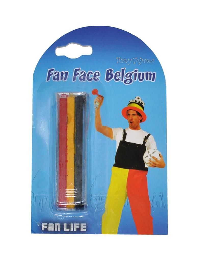 2-in-1 Fanschminkstift Belgien
