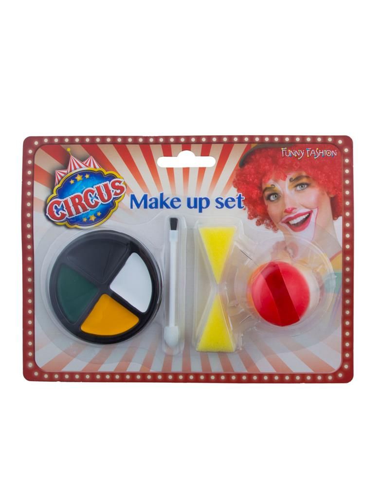 Schmink-Set Clown 4Tlg.