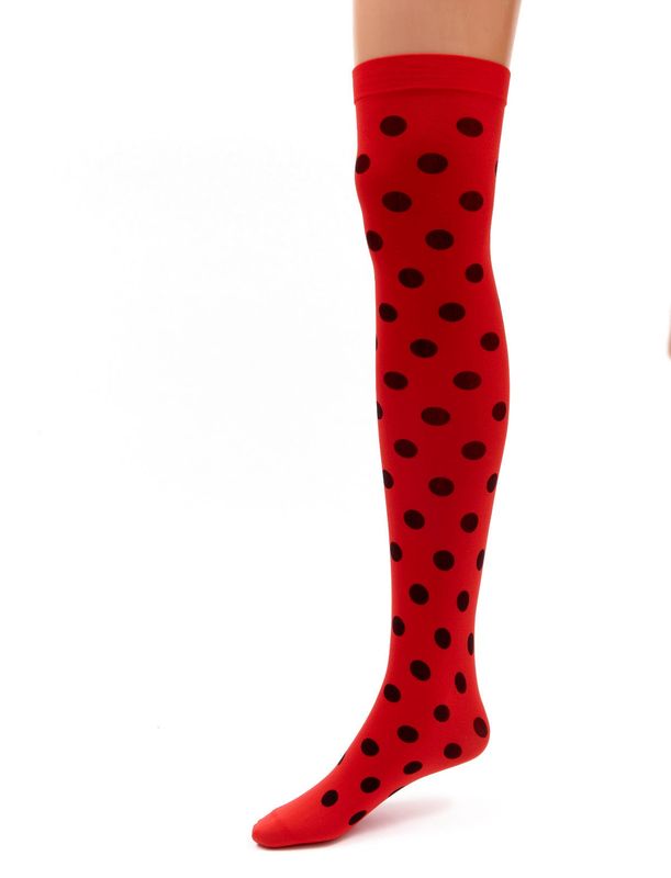 Overknees Marienekäfer