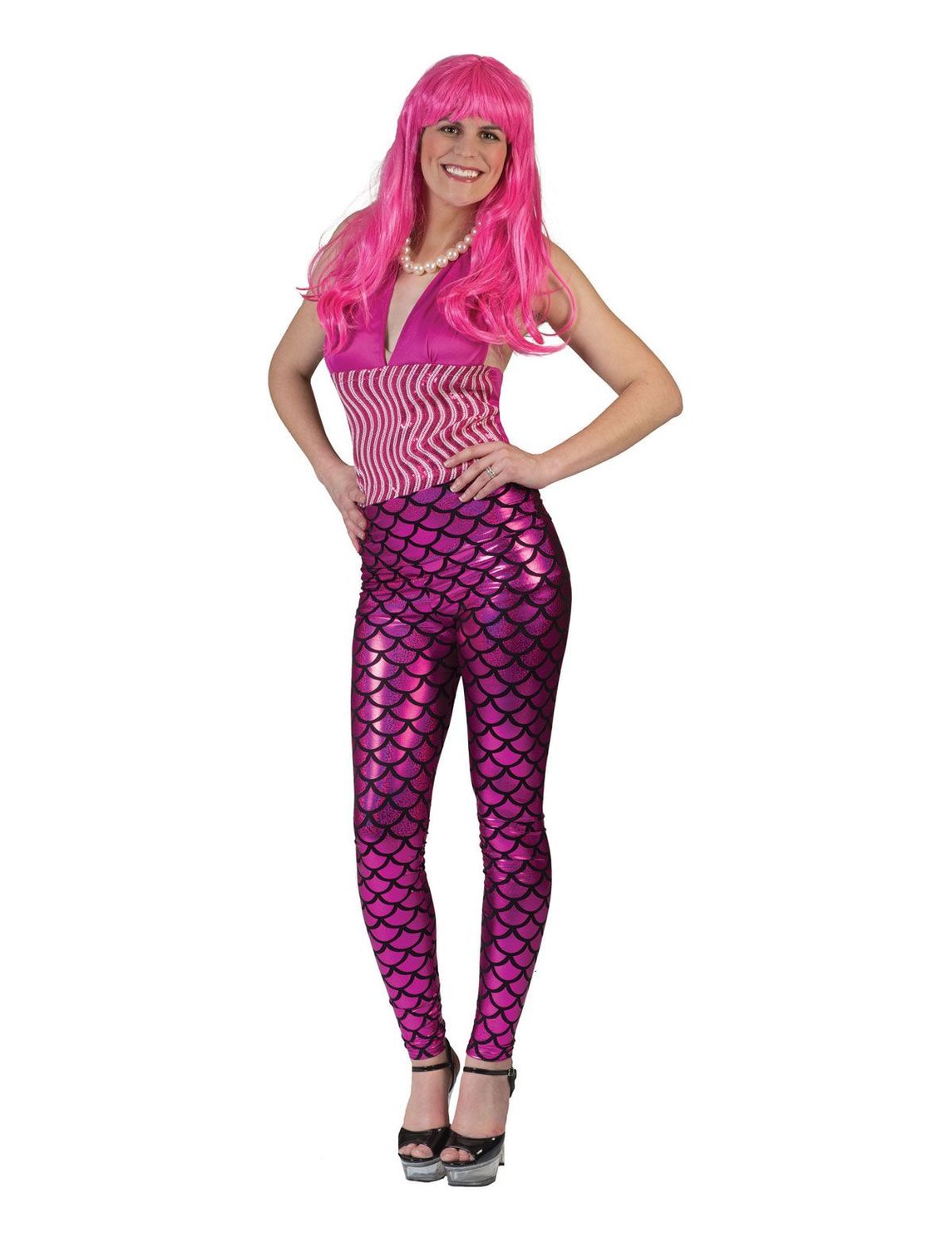 Leggings Meerjungfrau Rosa Leggings Meerjungfrau Rosa