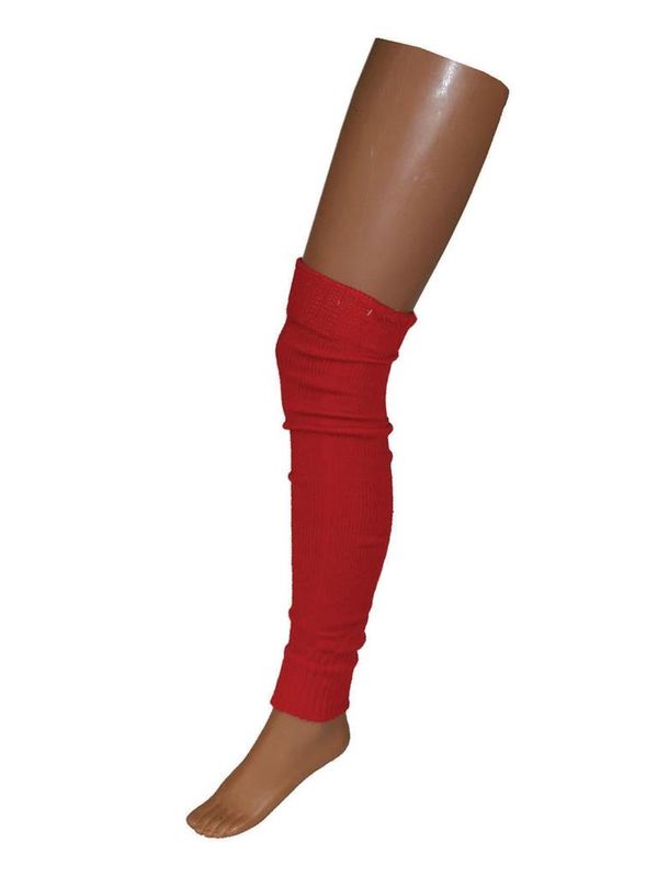 Beinstulpen 70cm Rot