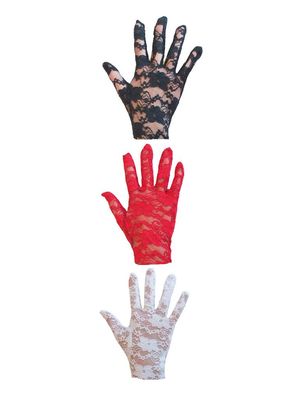 Spitzenhandschuhe Ruby 22cm