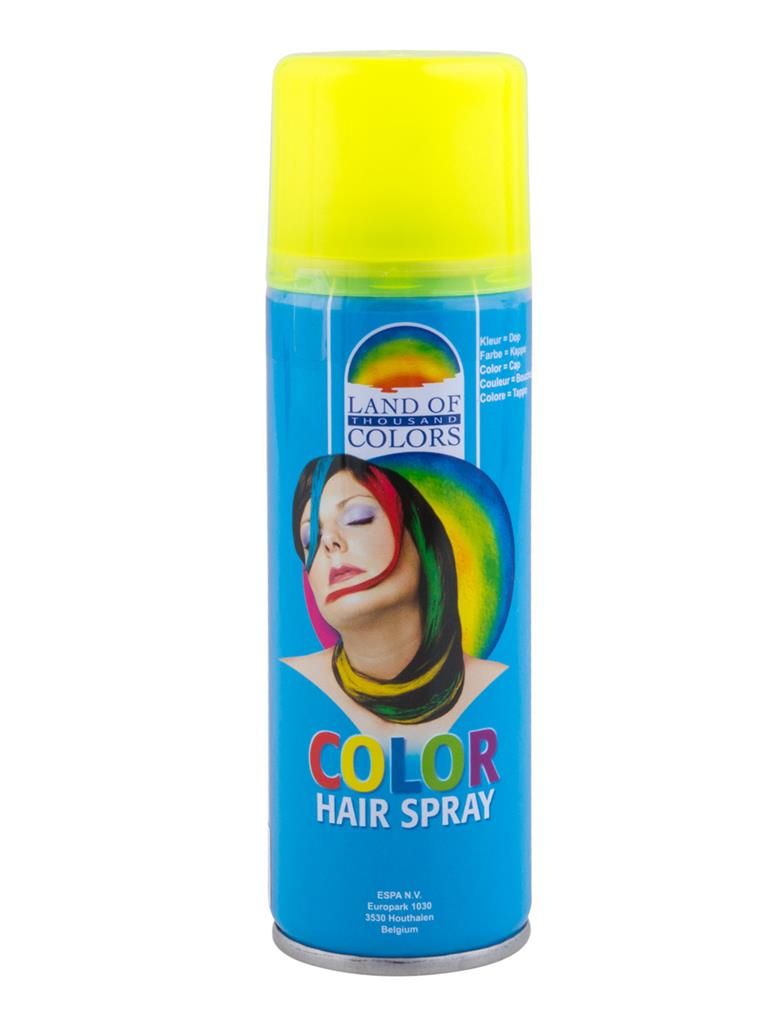 Haarspray 111ml Fluo Gelb Haarspray 111ml Fluo Gelb