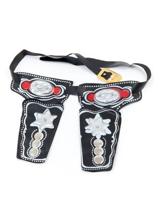 Cowboygürtel Matt 2er Kinder Cowboygürtel Matt 2er Kinder