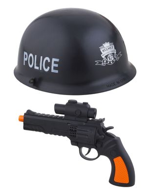 Politie accessoireset Kinderen 2-dlg.