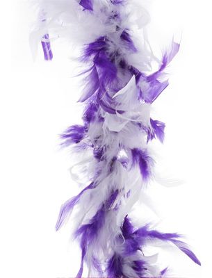 Boa paars Wit 2m 45gr Boa paars Wit 2m 45gr