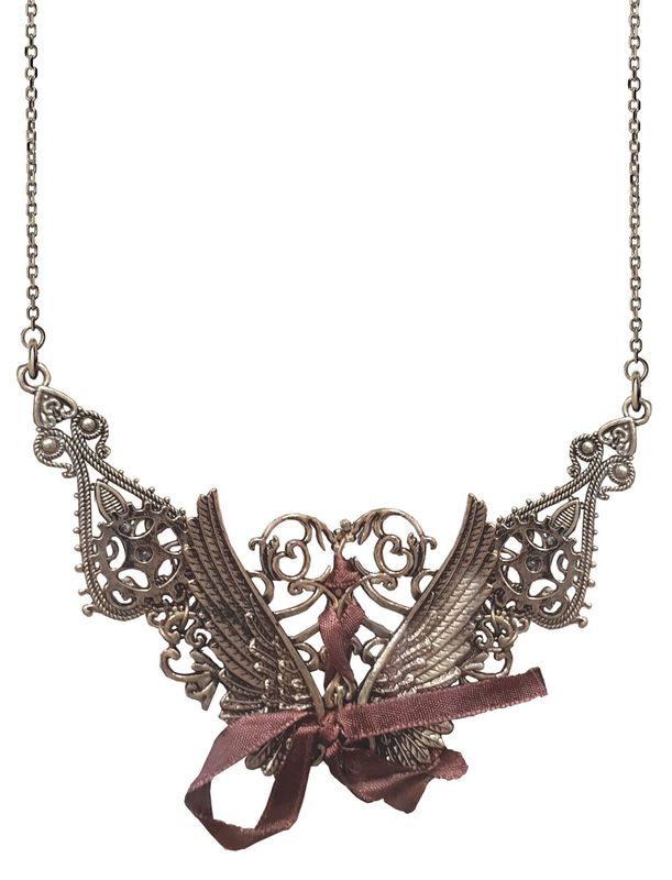 Halskette Steampunk Flügel