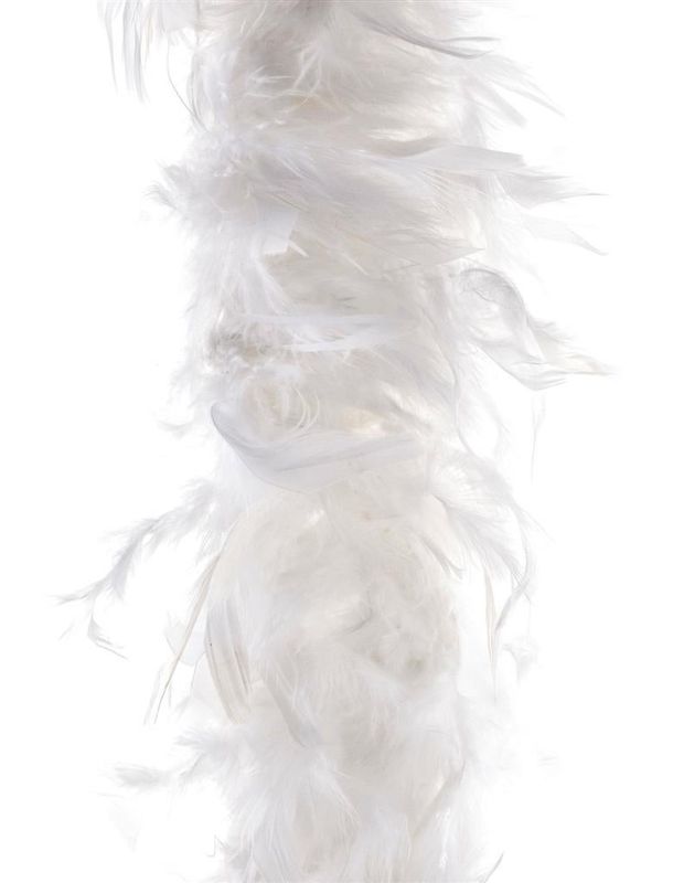 Federboa 2m Weiß 90gr