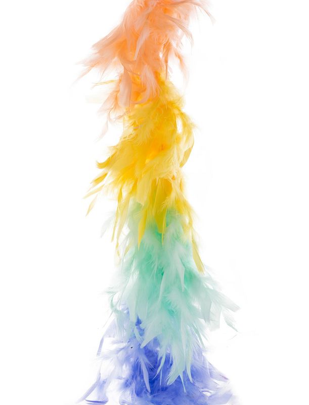 Federboa 2m Pastelfarben 45Gr