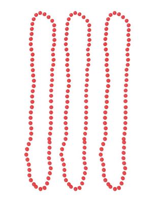 Perlenkette Neon Pink 3 Stk. Perlenkette Neon Pink 3 Stk.
