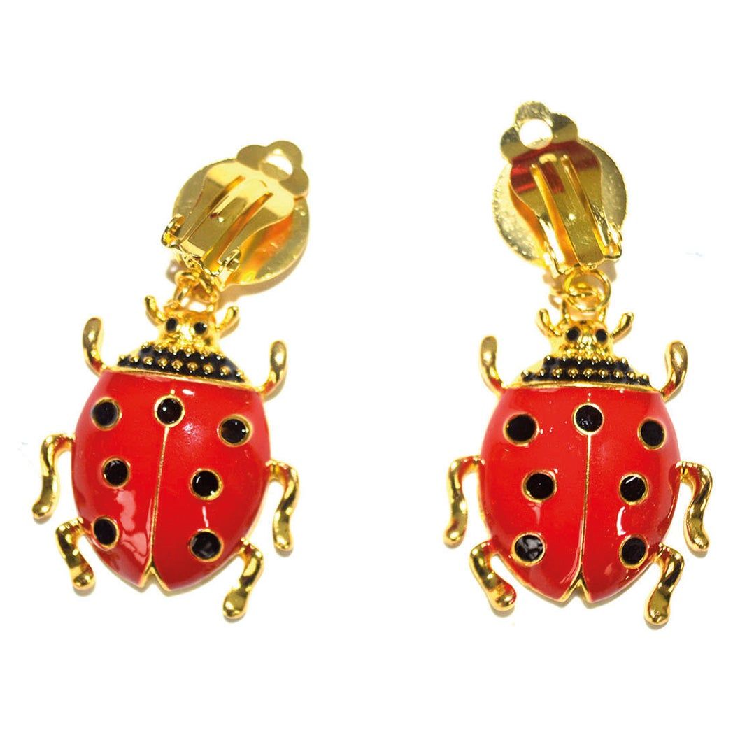Ohrringe Marienkäfer