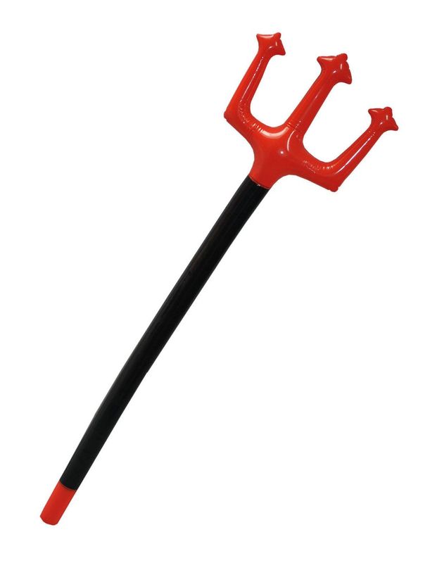 Aufblasbarer Dreizack Teufel 152cm