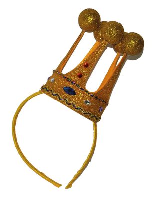 Haarreif mit Krone Haarreif mit Krone
