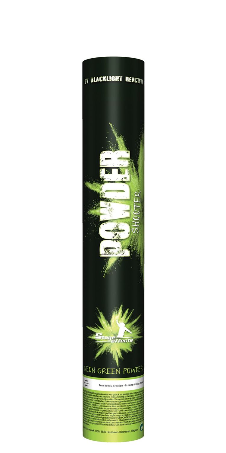 Pulverkanone 40cm Fluo Grün