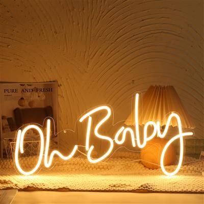 LED LED "Oh Baby" Neon Zeichen