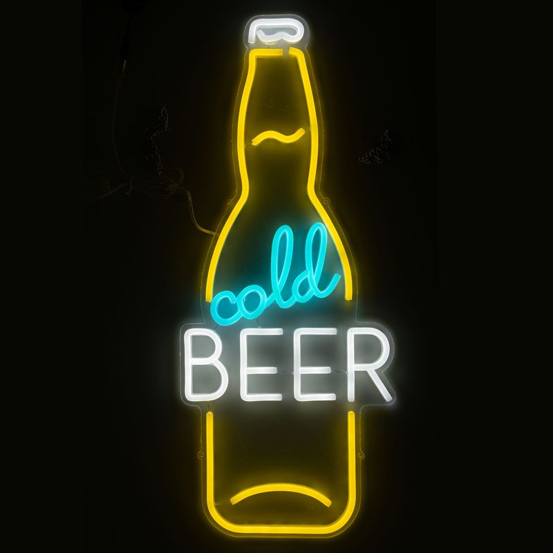 LED LED "Cold Beer" Neon Zeichen
