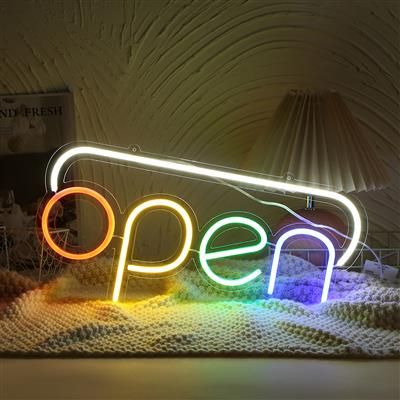 LED "Open" Neon Zeichen