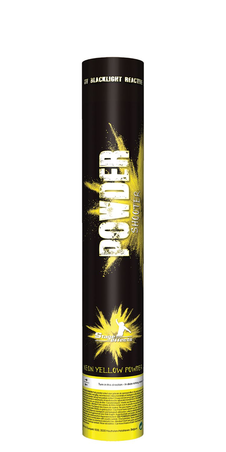Pulverkanone 40cm Fluo Gelb Pulverkanone 40cm Fluo Gelb