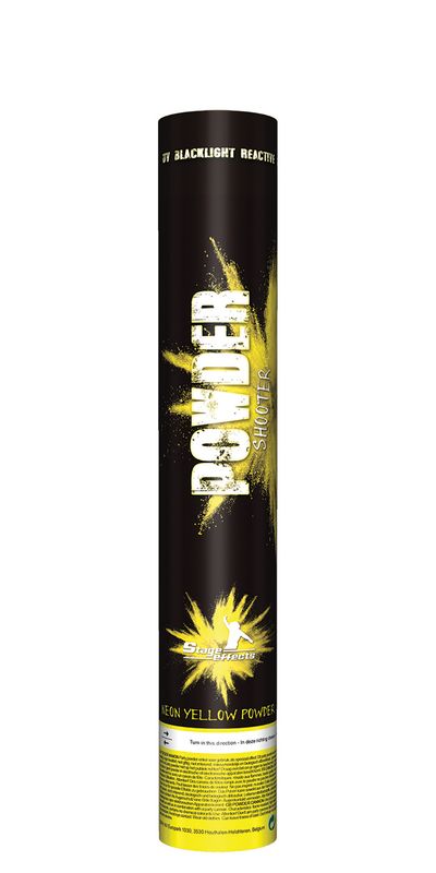 Pulverkanone 40cm Fluo Gelb Pulverkanone 40cm Fluo Gelb